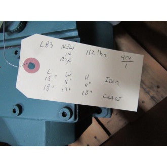 Dodge Quantls HB682CN140TC Motor 1750RPM Ratio: 25.55.1