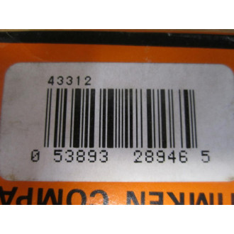 Timken 43312 Tapered Roller Bearing