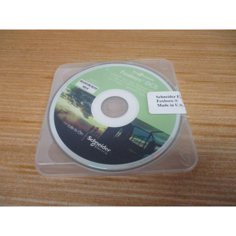 Schneider Electric K0173ZU-S Foxboro DCS Switch Conf. App. Software Schneider Electric K0173ZU-S Foxboro DCS Switch Conf. App. Software