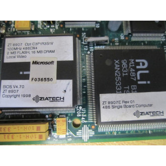 Ziatech ZT-8907E PC Board ZT8907E WO Component - Parts Only