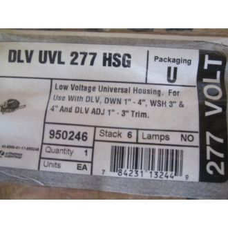 Lithonia Lighting CJ00251 Universal Housing Unit DLV-HSG