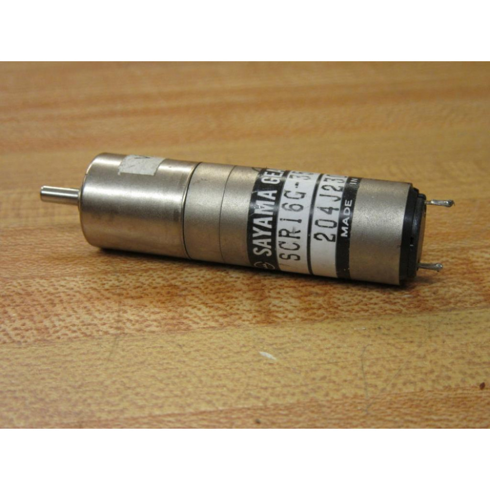 Sayama SCR16G-3502A-12 Gear Motor SCR16G3502A12 - Used