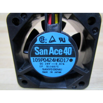 Sanyo Denki 109P0424H6D17 Fan - New No Box