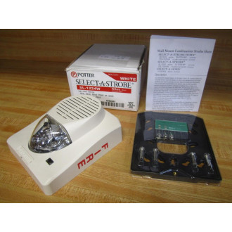 Potter Electric SL-1224W Select-A-StrobeHorn SL1224W