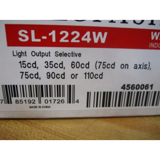 Potter Electric SL-1224W Select-A-StrobeHorn SL1224W