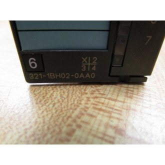 Siemens 6ES7-321-1BH02-0AA0 Input Module 6ES73211BH020AA0 - Used