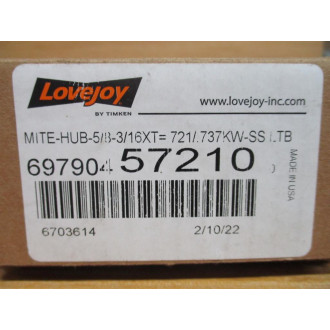 Lovejoy 69790457210 MITE-Hub 58"  57210