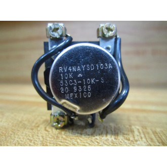 Cutler Hammer RV4NAYSD103A Potentiometer Switch - New No Box
