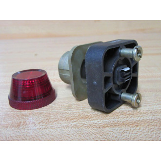 Allen Bradley 800T-QL10R Pilot Light 800TQL10R (Pack of 6) - Used