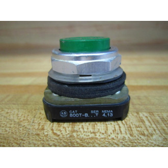 Allen Bradley 800T-B Pushbutton 800TB Green - Used