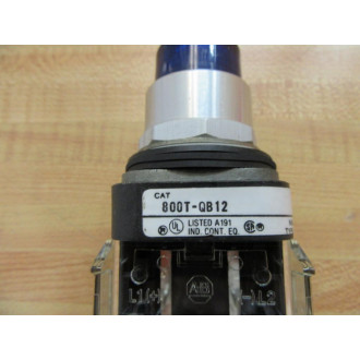 Allen Bradley 800T-QB12B Push Button. 800TQB12B - New No Box