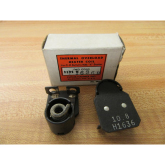 Cutler Hammer 9586H-1636B Heater Coil H1636 (Pack of 2)