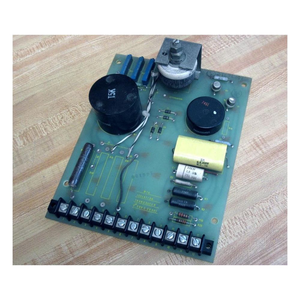 WTA 588C601H31 Isolation Transducer Board 209P54GH01 - Used