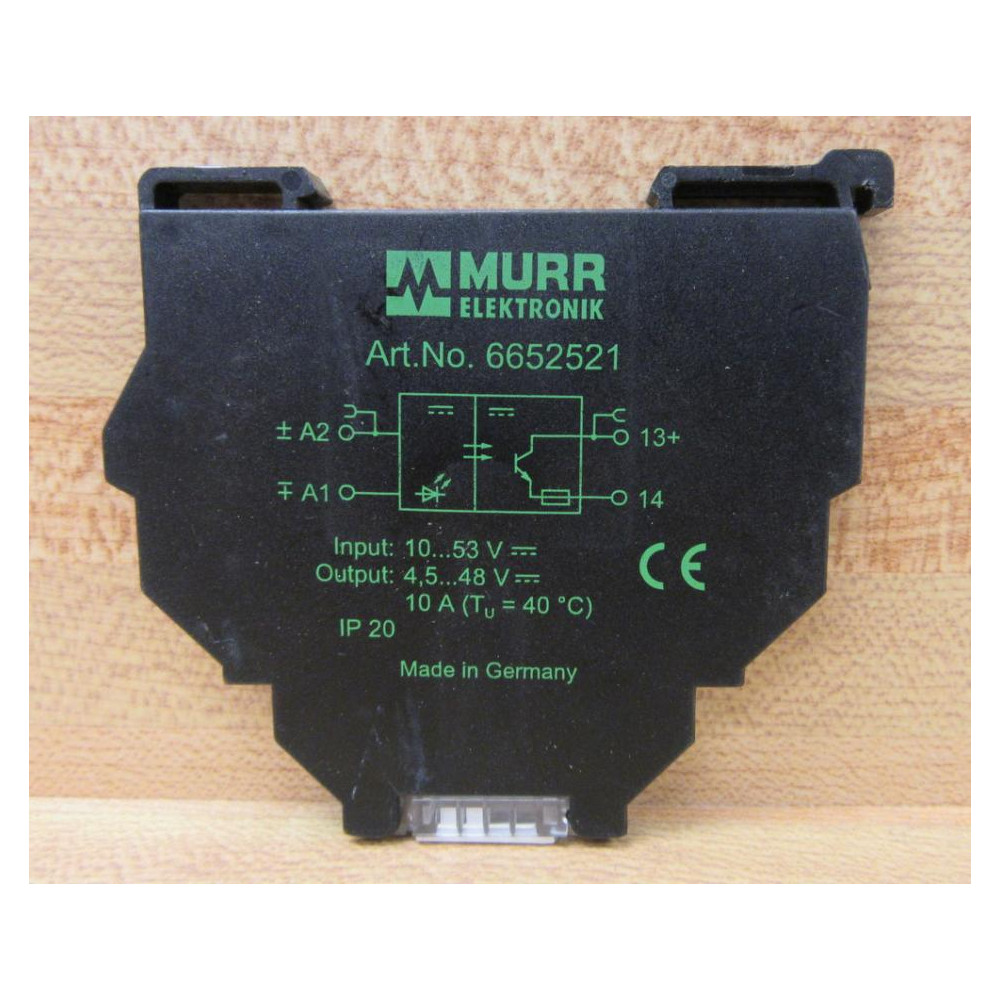 Murr Elektronik 6652521 Opto-Coupler Module - New No Box