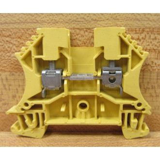 Allen Bradley 1492-J4 Block 1492J4 Color: Yellow 1492-J4-Y (Pack of 56) - New No Box