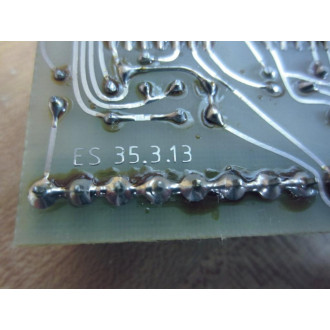 Fortuna ES 35.313 PCB Terminal Block ES35313 - Used