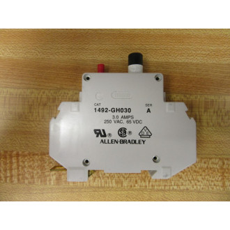 Allen Bradley 1492-GH030 Circuit Breaker 3A 1492GH030 Series A