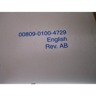 Rosemount 00809-0100-4729 8712CU Transmitter Manual 0080901004729 - Used