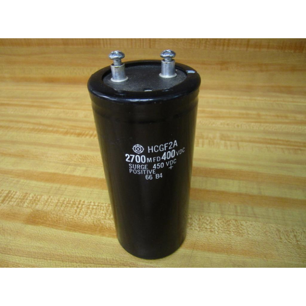 Hitachi HCGF2A Capacitor 2700 MFD 400VDC - New No Box