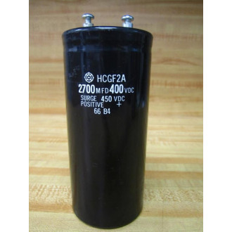 Hitachi HCGF2A Capacitor 2700 MFD 400VDC - New No Box