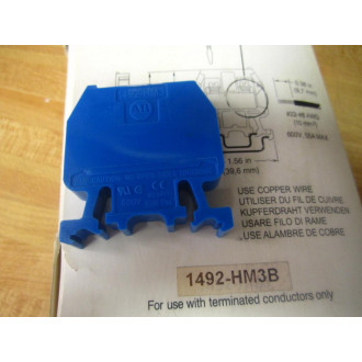 Allen Bradley 1492-HM3B Terminal Block 1492HM3B (Pack of 47)