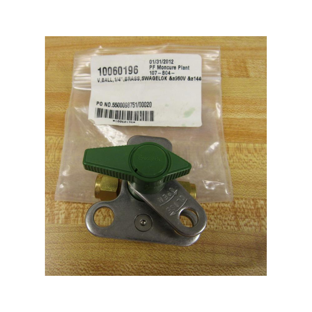 Swagelok B-4P4T Plug Valve B4P4T