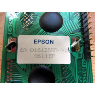 Epson EA-D16125RR-Y2 LCD Display Board EAD16125RRY2 - Used