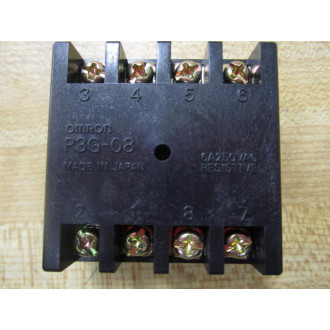 Omron P3G-08 Relay Socket P3G08 - New No Box