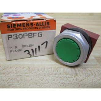Siemens Furnas P30PBFG Green Button