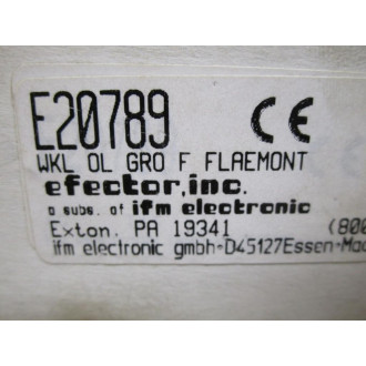 IFM Efector E20789 Angle Bracket Ol Large