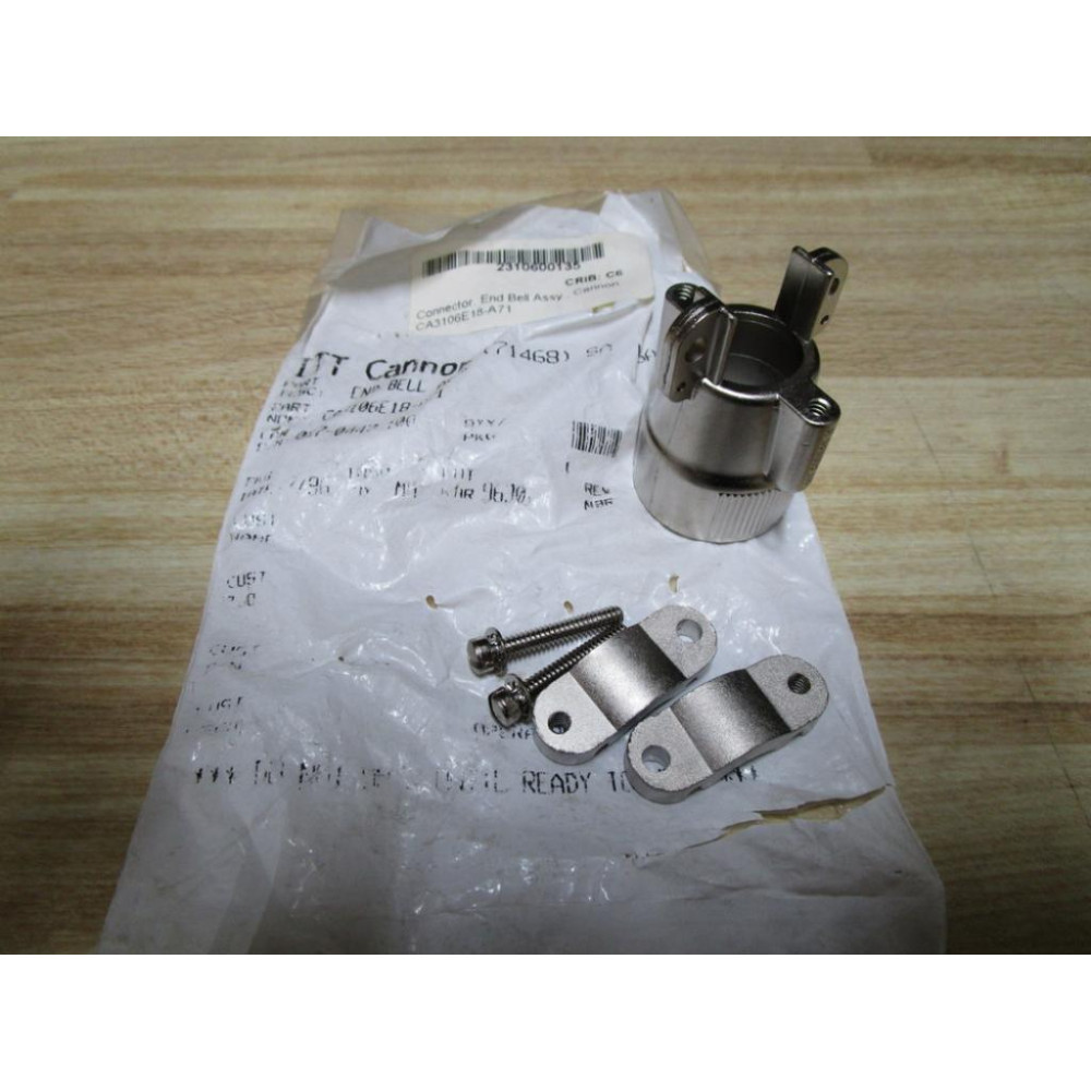 ITT Cannon Electric CA3106E18-A71 End Bell Assembly CA3106E18A71