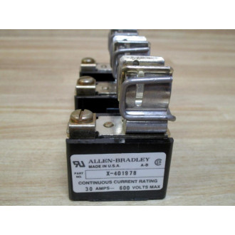 Allen Bradley X-401978 Fuse Block X401978