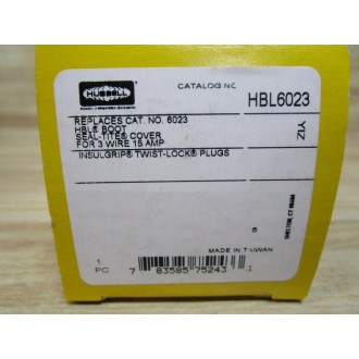 Hubbell HBL6023 Weatherproof Device Boot