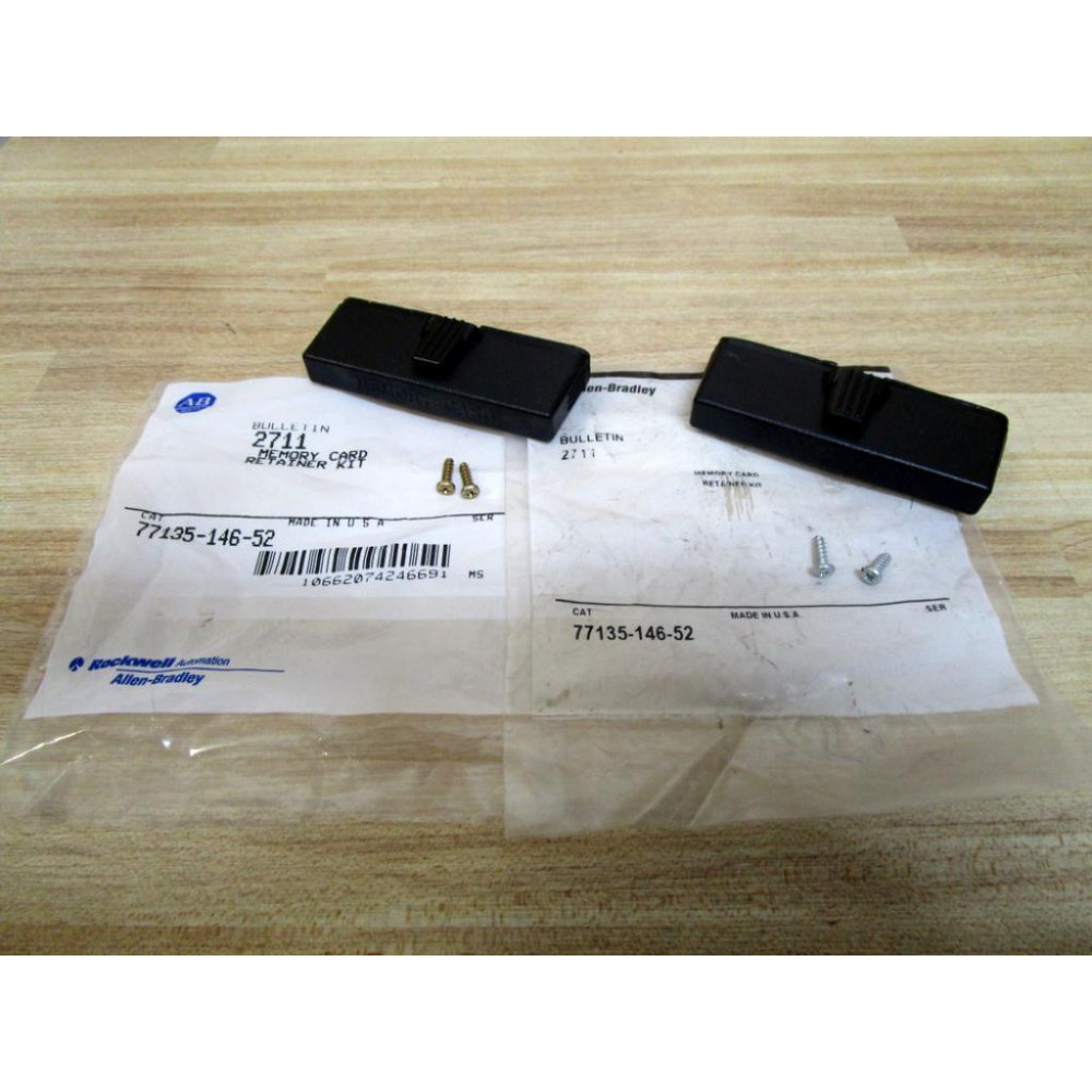 Allen Bradley 77135-146-52 Memory Card Retainer Kit 7713514652 (Pack of 2)