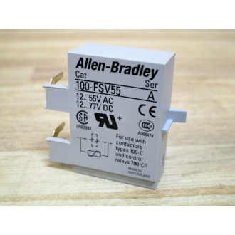 Allen Bradley 100-FSV55 Varistor Surge Suppressor 100FSV55