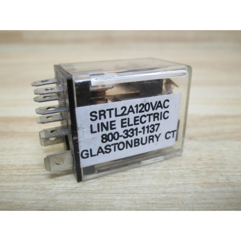 Line Electric SRTL2A Relay SRTL2A-120VAC - New No Box