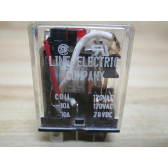 Line Electric SRTL2A Relay SRTL2A-120VAC - New No Box
