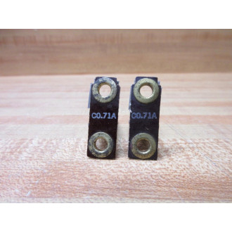 General Electric CR123C0.71A GE Heater Element C0.71A (Pack of 2) - New No Box