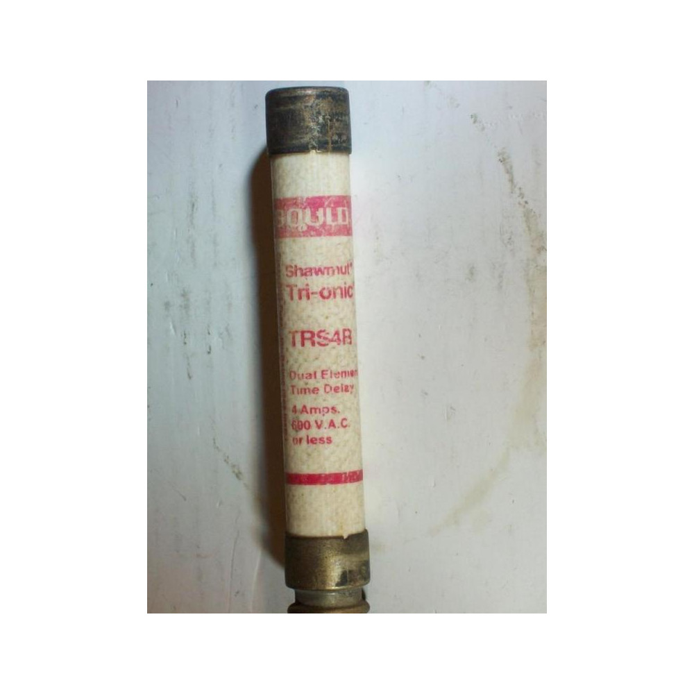 Gould Shawmut Ferraz Mersen TRS4R Fuse Cross Ref 4YZK1 (Pack of 3) - New No Box