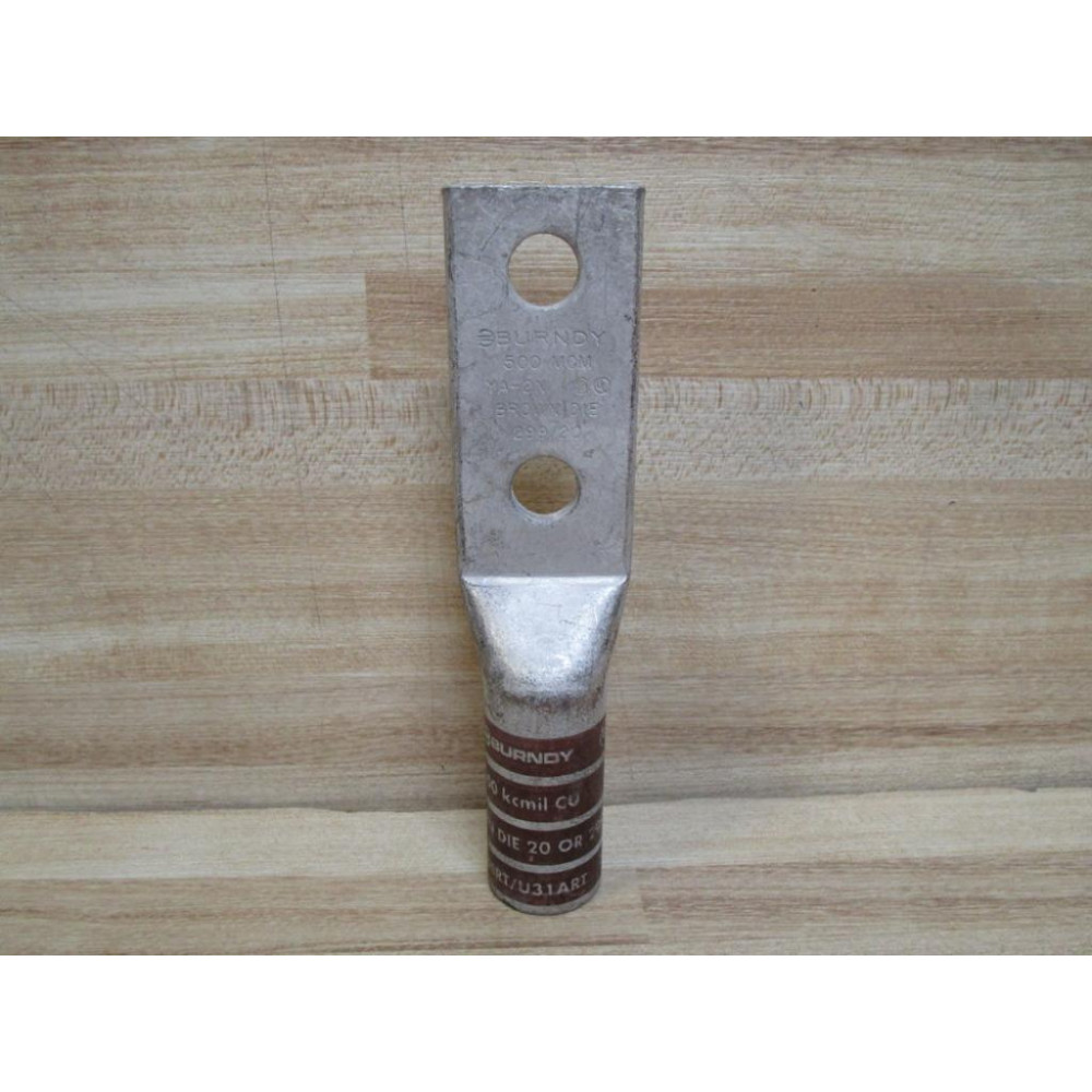 Burndy YA34-2N Compression Lug YA342N (Pack of 6) - New No Box
