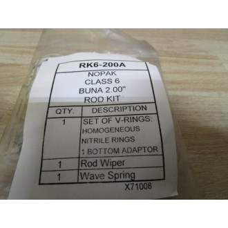 Nopak RK6-200A Rod Kit RK6200A