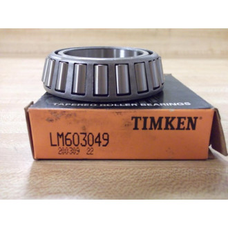 Timken LM603049 Cone Bearing
