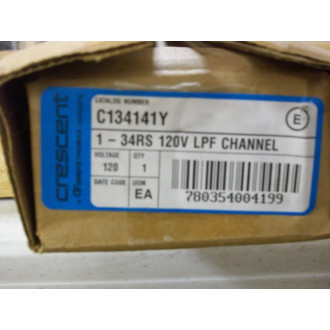 Crescent C134141Y LPF Channel 1-34RS 120V