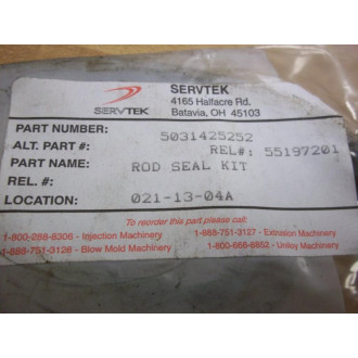 Servtek 5031425252 Rod Seal Kit 55197201