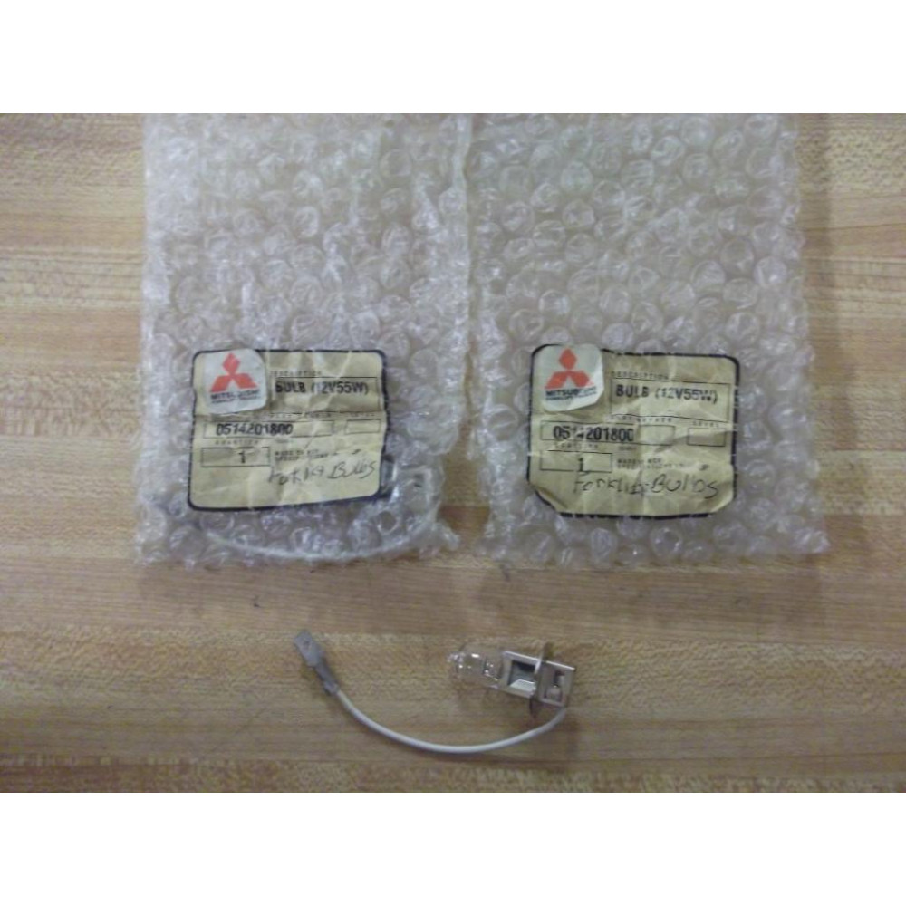 Mitsubishi 12V55W 051420-1800 Bulb (Pack of 2)