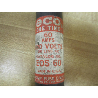 Eco EOS-60 One Time Fuse EOS60 (Pack of 2) - Used