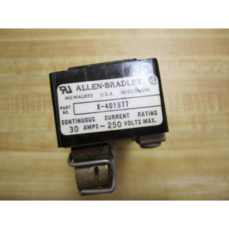 Allen Bradley X-401977 Fuse Block X401977 (Pack of 4) - Used
