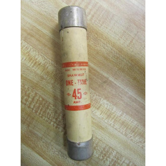 Shawmut OTS45 One-Time Fuse (Pack of 7) - Used