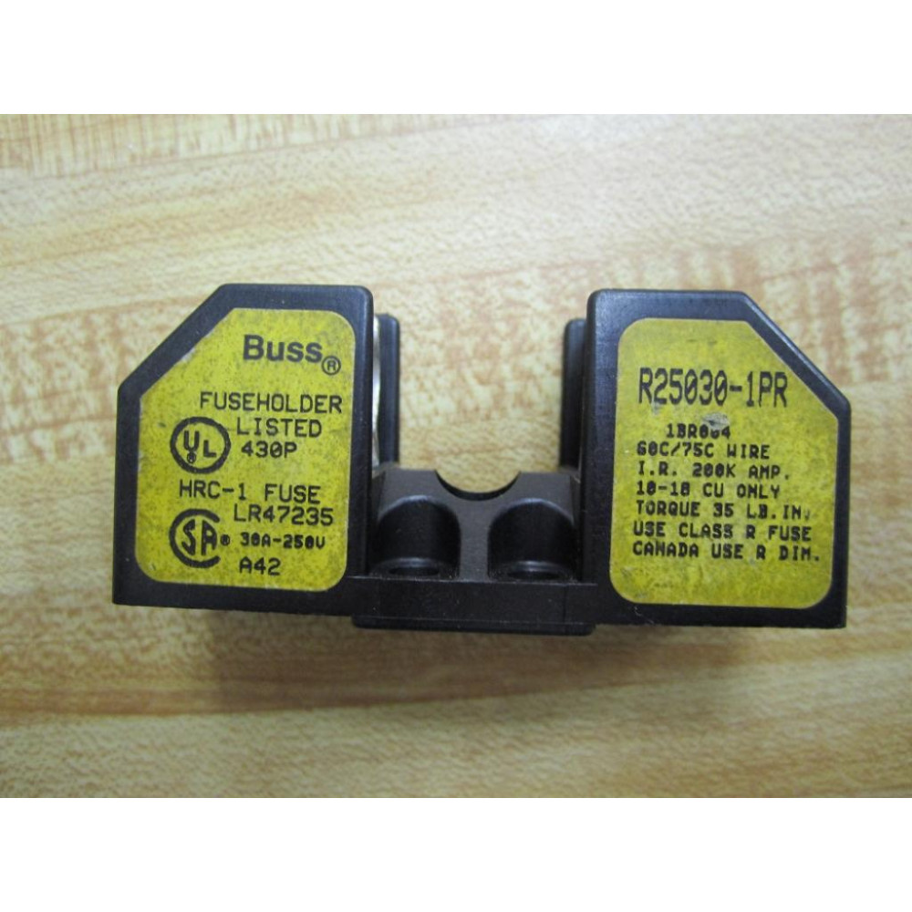 Bussmann R25030-1PR Fuse Block  R250301PR (Pack of 4) - New No Box