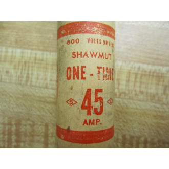 Shawmut OTS45 One-Time Fuse (Pack of 7) - Used